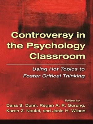 cover image of Controversy in the Psychology Classroom